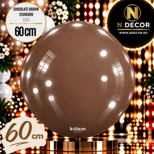 Balon Jumbo Latex 60cm Chocolate Brown Standard 2345