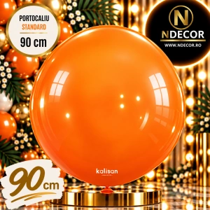 Balon Jumbo Latex 90cm Portocaliu Standard 2320