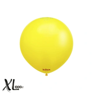 SET 1000 Baloane Latex 13cm Galben Standard XL 2315 - Img 2