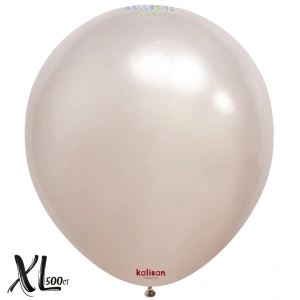SET 250 Baloane Latex 30cm Aura Beige Cream 7080 XL - Img 2