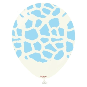 Baloane Latex 30cm Dior Baby Blue - White Retro 21259723 - Img 2