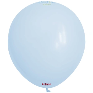 Baloane Latex 30cm Macaron Pale Baby Blue Kalisan 3007 - Img 3