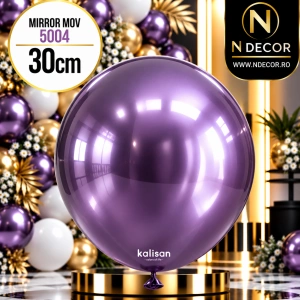 Baloane latex 30cm Mirror Mov 5004