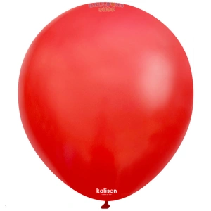 Baloane latex 30cm Rosu Standard 2313 - Img 3