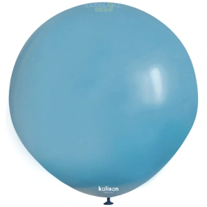 Balon Jumbo Latex 45cm Deep Blue Retro 8003 - Img 2