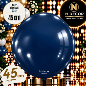 Balon Jumbo Latex 45cm Navy Standard 2342