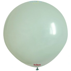 Balon Jumbo Latex 45cm Winter Green Retro 8007 - Img 2