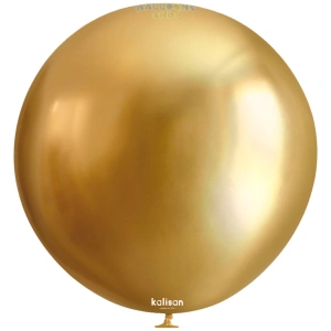 Balon Jumbo Latex 60cm Gold Mirror 5001 Kalisan - Img 2