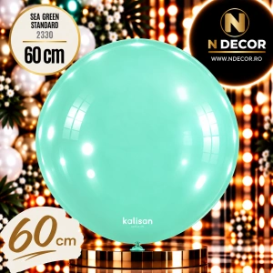 Balon Jumbo Latex 60cm Sea Green Standard 2330