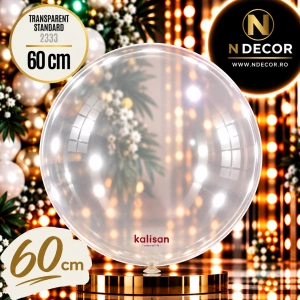Balon Jumbo Latex 60cm Transparent Standard 2333
