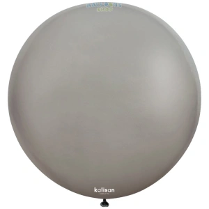 Balon Jumbo Latex 90cm Gri Standard 2335 - Img 2