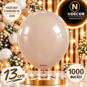 SET 1000 Baloane Latex 13cm Hazelnut Standard XL 2349