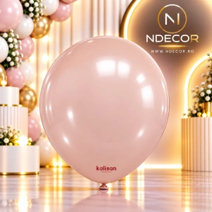 Baloane latex 13cm Blush Pink Standard Kalisan 2348 (100 BUC)