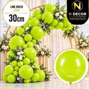Baloane latex 30cm Lime Green Standard 2324 - Img 2