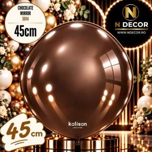 Balon Jumbo Latex 45cm Chocolate Mirror 5014 Kalisan