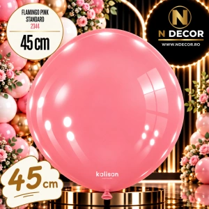 Balon Jumbo Latex 45cm Flamingo Pink Standard 2344