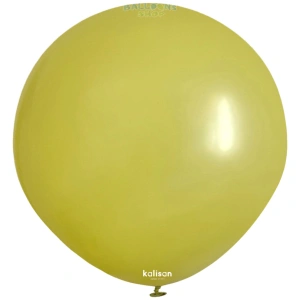 Balon Jumbo Latex 45cm Olive Retro 8009 - Img 2