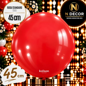 Balon Jumbo Latex 45cm Rosu Standard 2313