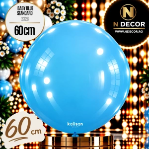 Balon Jumbo Latex 60cm Baby Blue Standard 2328