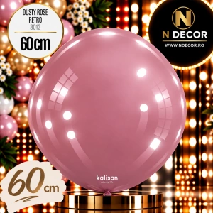 Balon Jumbo Latex 60cm Dusty Rose Retro 8013