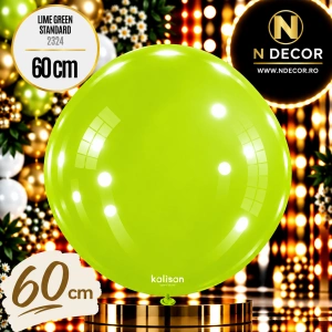 Balon Jumbo Latex 60cm Lime Green Standard 2324