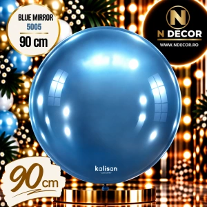 Balon Jumbo Latex 90cm Blue Mirror 5005