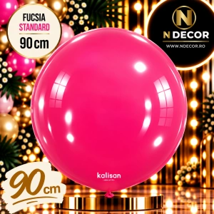 Balon Jumbo Latex 90cm Fucsia Standard 2321