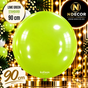 Balon Jumbo Latex 90cm Lime Green Standard 2324