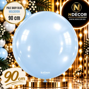 Balon Jumbo Latex 90cm Pale Baby Blue Macaron 3007