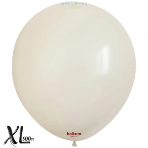 SET 500 Baloane Latex 30cm White Retro XL 8018 - Img 2