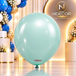Baloane latex 13cm Blue Glass Retro Kalisan 8004 (100 BUC)
