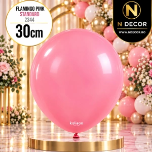 Baloane latex 30cm Flamingo Pink Standard 2344