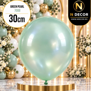 Baloane Latex 30cm Green Pearl 7008