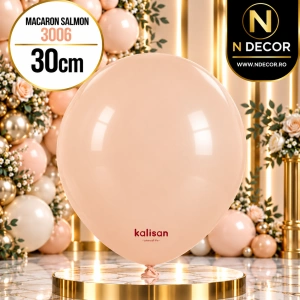Baloane Latex 30cm Macaron Salmon 3006