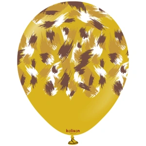 Baloane latex 30cm Safari Savanna - Mustard - Img 2
