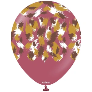 Baloane latex 30cm Safari Savanna - Wild Berry - Img 2