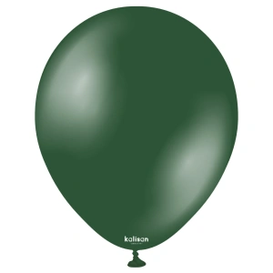Balon Jumbo Latex 45cm Emerald Green Metalic 7012 - Img 2