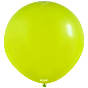 Balon Jumbo Latex 45cm Lime Green Standard 2324 - Img 2