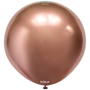 Balon Jumbo Latex 45cm Rose Gold Mirror 5007 - Img 2