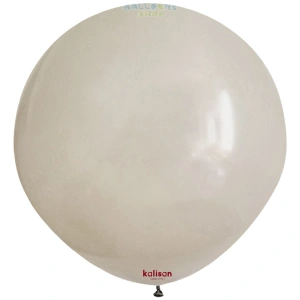 Balon Jumbo Latex 45cm Stone Grey Retro 8010 - Img 2