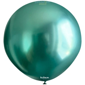 Balon Jumbo Latex 45cm Verde Mirror 5006 Kalisan - Img 2