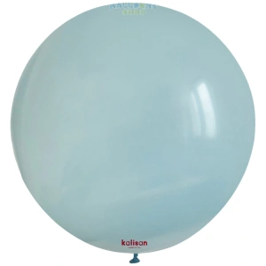 Balon Jumbo Latex 60cm Blue Glass Retro 8004 - Img 2
