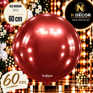 Balon Jumbo Latex 60cm Red Mirror 5010