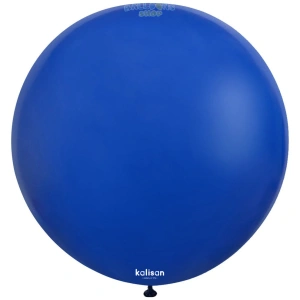 Balon Jumbo Latex 90cm Dark Blue Standard 2319 - Img 2