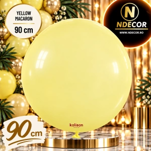Balon Jumbo Latex 90cm Yellow Macaron 3005