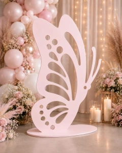 Fluture Decorativ din MDF cu Suport - Img 3