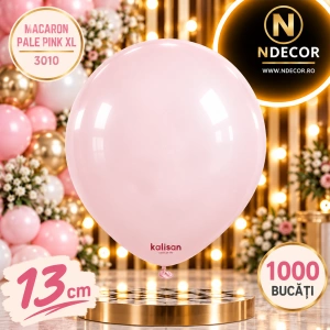 SET 1000 Baloane Latex 13cm Macaron Pale Pink 3010 XL