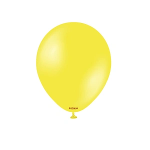 SET 50 Baloane Latex 13cm Yellow Metalic 7018 - Img 2