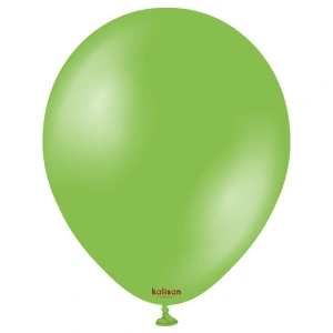 SET 50 Baloane Latex 28cm Lime Metalic 7014 - Img 2