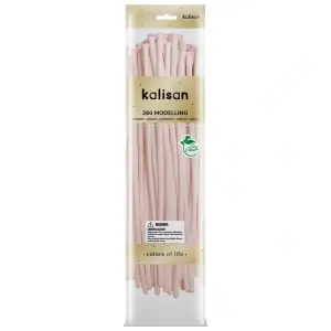 SET 50 Baloane Latex Modelaj Macaron Pale Pink Nozzle Up 260M 3010